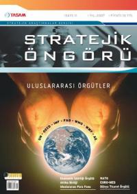 Stratejik Öngörü Dergisi Sayı: 11